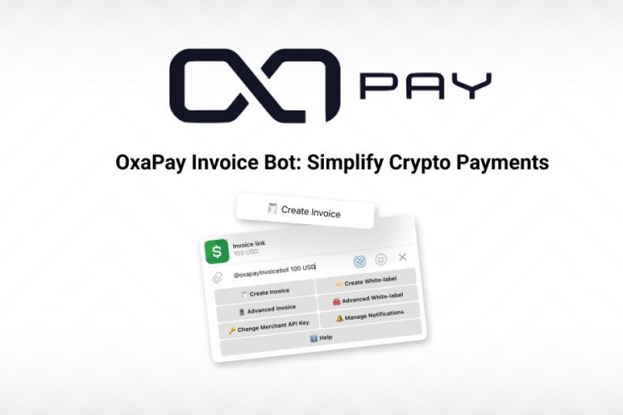 OxaPay Invoice Bot: Your Gateway to Easy Crypto Payments | Cryptwerk