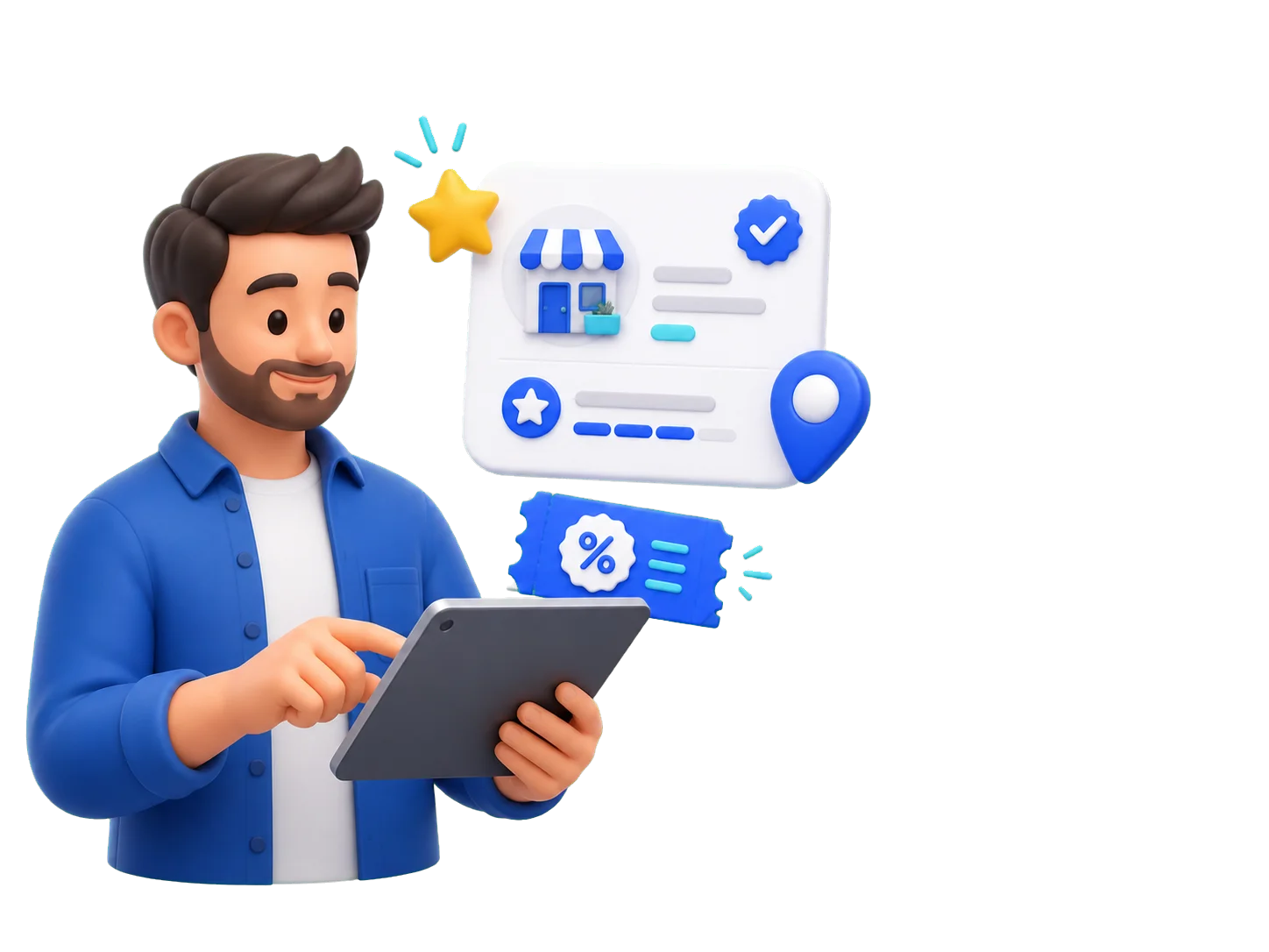 Merchant upgrades a company profile with Premium listing features