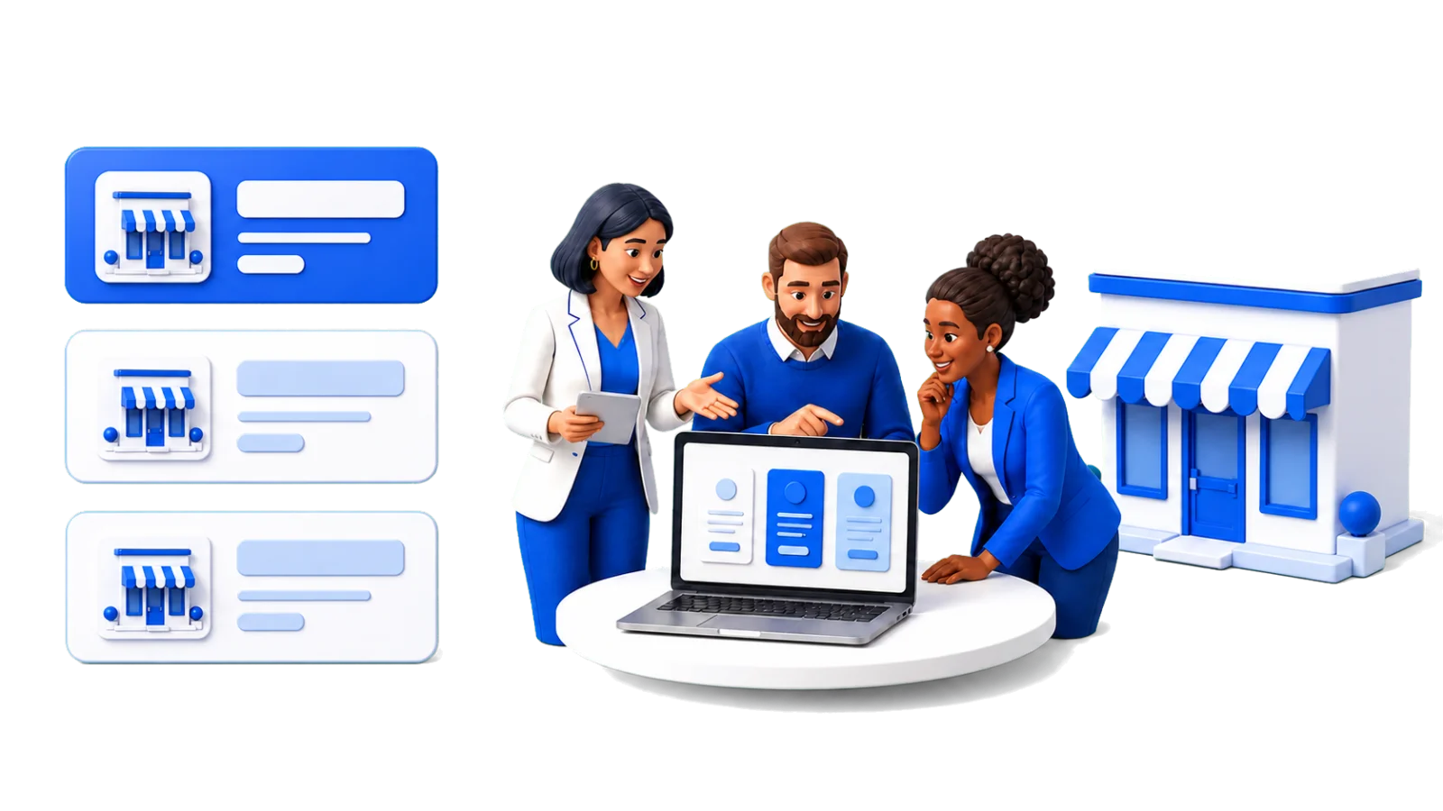 Business owners choose a visibility plan for their crypto-friendly store