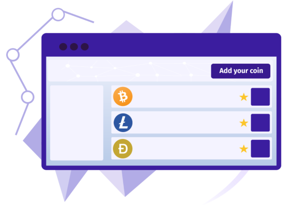 Add coin on Cryptwerk